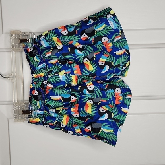 CAT & Jack Toucan Swim Trunks 18M - Picture 3 of 8